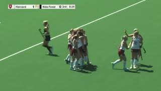 Highlights  No 8 Field Hockey at No 18 Wake Forest [upl. by Nadya941]