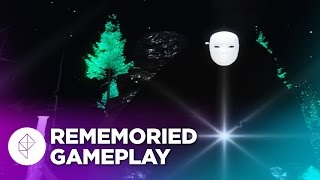 Rememoried Gameplay  A Trippy PuzzleExploration Game [upl. by Ashman191]