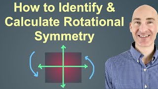 How to Identify and Calculate Rotational Symmetry [upl. by Lucien205]