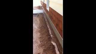 Spraying for Termites how are homes treated for termites using liquid termiticides [upl. by Ares944]