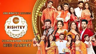 Zee Rishtey Awards 2024 Nomination Party Red Carpet  Zee TV Awards 2024 Full Show [upl. by Hanavas]