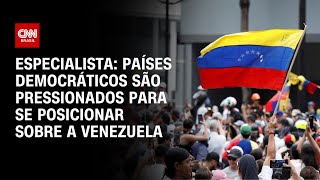 Especialista Países democráticos são pressionados para se posicionar sobre a Venezuela  CNN 360° [upl. by Ximena]