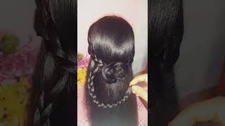 How to beautiful hairstyle♥️ usefulhacks treandinghacks virelhacks [upl. by Chaney855]