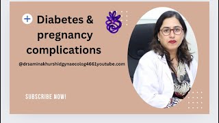 What are the maternal complications of diabetes in pregnancy 😊🤱👇🏻drsaminakhurshidgynaecolog4661 [upl. by Lutim]