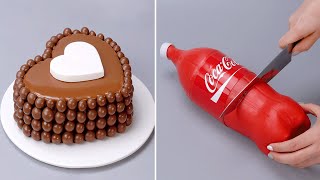 Indulgent Cocacola Chocolate Cake Decorating Recipes  Best Satisfying Cake Decorating Tutorial [upl. by Igenia914]