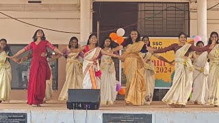 SSC MALAYALI ONAM  BATCH 4 DANCE sscmalayali dance [upl. by Namso]