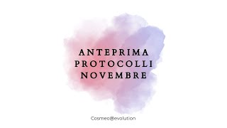 Anteprima Protocolli Novembre [upl. by Christin]