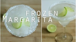 Frozen Margarita Recipe  Cocktail Recipes [upl. by Nilam]