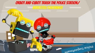 Orbot and Cubot Trash the Police StationArrestedGrounded [upl. by Nosmoht]