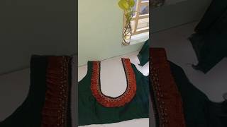 ఫ్రిల్ బ్లౌజ్ డిజైన్frillsblousedesignfashionstitchinglacerufflesshortvideoyttrendshorts [upl. by Ardle553]