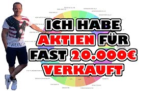 😱 Aktien für fast 20000 € verkauft 😱 [upl. by Enaasiali]