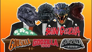 Godzilla 1954 amp The Return of Godzilla amp Godzilla 2000 Millennium amp Shin Godzilla  Coffin Dance [upl. by Kassey]