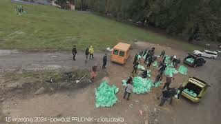 powódź  Prudnik  dron  fpv  15 września 2024 intvprudnik [upl. by Eicram]