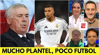 REAL MADRID ESTÁ PERDIDO y DESORDENADO perdió vs LILLE ANCELOTTI no sabe qué hacer  Exclusivos [upl. by Eliga]