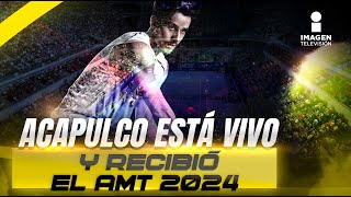 Acapulco recibe el Abierto Mexicano de Tenis 2024  Palabra Del Deporte [upl. by Eziechiele]