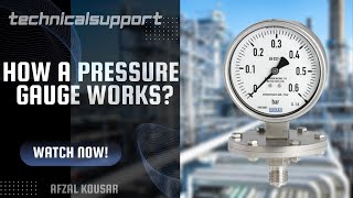 How Does a Pressure Gauge work  How Liquid Filled Pressure Gauge Works  Pressure Gauge Working [upl. by Shandie]