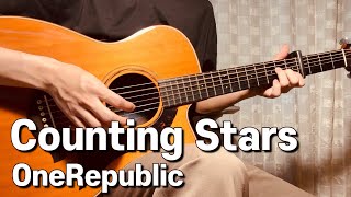 OneRepublic  Counting Stars with TABS│원리퍼블릭  카운팅스타 Fingerstyle Guitar Cover 기타 커버 [upl. by Ikin]