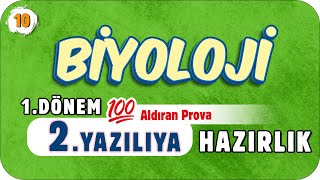 10Sınıf Biyoloji 1Dönem 2Yazılıya Hazırlık 📑 2023 [upl. by Ailem]