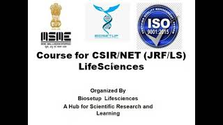 CSIR  NET  TOPIC  STABILITY OF PROTEINS AND NUCLEIC ACIDS  LECTURE  20 BY SOMOJU BHARGAVI [upl. by Eramat]