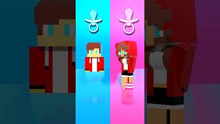 Help JJ sister Choose JJ minecraft minecraftanimation maizen [upl. by Einahpad]