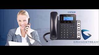 Grandstream GXP1630 Call Forwarding [upl. by Nyahs]