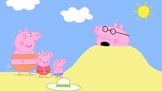 Peppa Pig in Hindi  Samudr Tat  हिंदी Kahaniya  Hindi Cartoons for Kids [upl. by Rimahs]