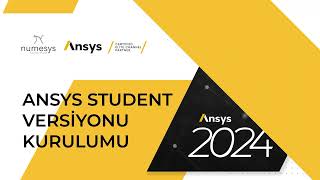 Ansys Student Versiyonu Kurulumu [upl. by Elbys]