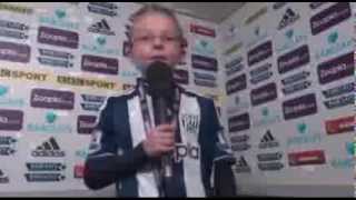 The West Bromwich Albion mascot experience [upl. by Olnay240]