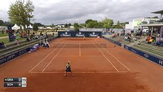 Julia Grabher v Nastasja Schunk  W100 VERSMOLD match incomplete [upl. by Vish]