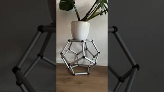 Dodecahedron side table usmhaller 3dprinting diyhomedecor futuristic asmr diy interiordesign [upl. by Ttcos]