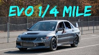 Evo 9 14 Mile STOCK [upl. by Lothario]