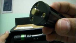 Review  Flashlight  Ultrafire Power Style CREE LED Q5 by F4NG [upl. by Golanka]