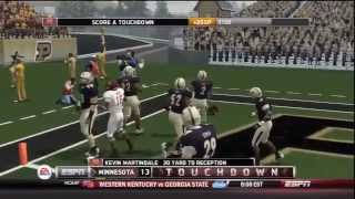 NCAA Football 14 Dynasty Season 4 TouchdownHighlight Montage [upl. by Ateuqal]