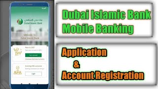 How to Register Dubai Islamic Bank Mobile Banking  DIB Online Banking  DIB Digital Mobile Banking [upl. by Burnsed809]