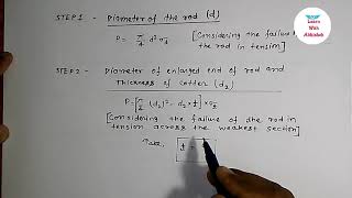 Design Procedure For Sleeve and Cotter Joint  Being Learning [upl. by Anavlys65]