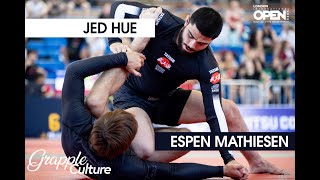 Espen Mathiesen vs Jed Hue IBJJF NOGI London Open 2022 [upl. by Nicola]