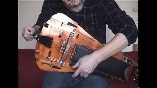 Andrey Vinogradov plays Makrinitsa Hurdygurdy solo [upl. by Aisatsana838]