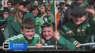 St Patricks Day Parade means celebration and family tradition in South Boston [upl. by Anahsar]