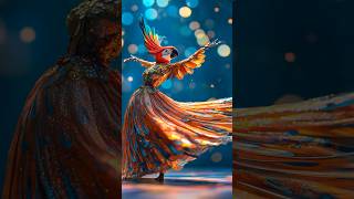 A Woman Fuses with A Parrot on AGT americagottalent agt magic talent shorts [upl. by Llenahs]