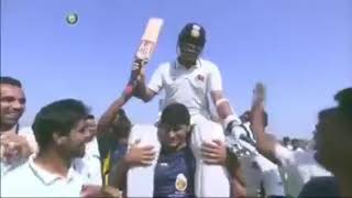 Sachin Tendulkar last Ranji Trophy Match Haryana vs Mumbai Ranji Trophy 20132014 LAHLIROHITAK [upl. by Brote]