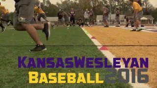 Kansas Wesleyan Baseball 2016 Hype [upl. by Adnohrahs584]