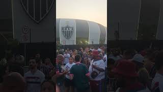 TRICOLORES na entrada da arena MRV raiztricolor sentimentotricolor fluminense flu tropadoflu [upl. by Shue]