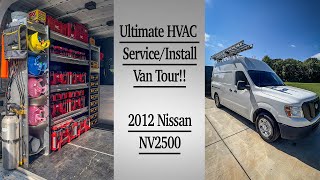 Ultimate HVAC ServiceInstall Van Tour [upl. by Bozovich]