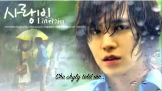 Jang Geun Suk Love Rain song with english lyric [upl. by Anuqahs915]