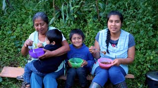 Salimos a trabajar con mi nuera y preparamos un dulce de calabaza chilacayota con panela [upl. by Jarv]