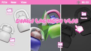 CREATE Your Dream 3D Chako Lab Linlin Pot  sims4cc blender3dmodelling SPEEDMESHVLOG [upl. by Kerge]