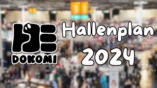 Dokomi 2024 Hallenplan  dokomi dokomi2024 otaku nerd anime manga [upl. by Katz741]