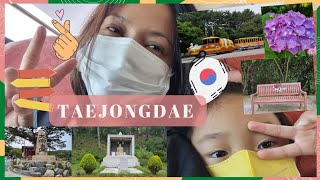 TAEJONGDAE IN BUSAN SOUTH KOREA  DANUBI TRAIN  태종대 다누비열차 joannassi 태종대 busan [upl. by Lona151]