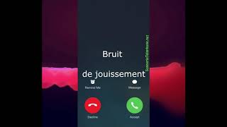 Bruit de jouissement mp3 gratuite pour telephone [upl. by Ehrenberg]