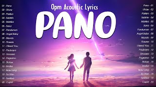 Pano Uhaw  Greatest Acoustic OPM Love Songs Cover 2023  Top Pamatay Puso Songs Playlist 2023 [upl. by Elaen136]